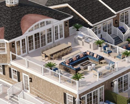 Aerial View - The Inn